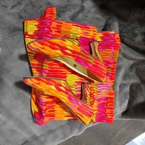 Vintage Colorful Pumps (shoes only)